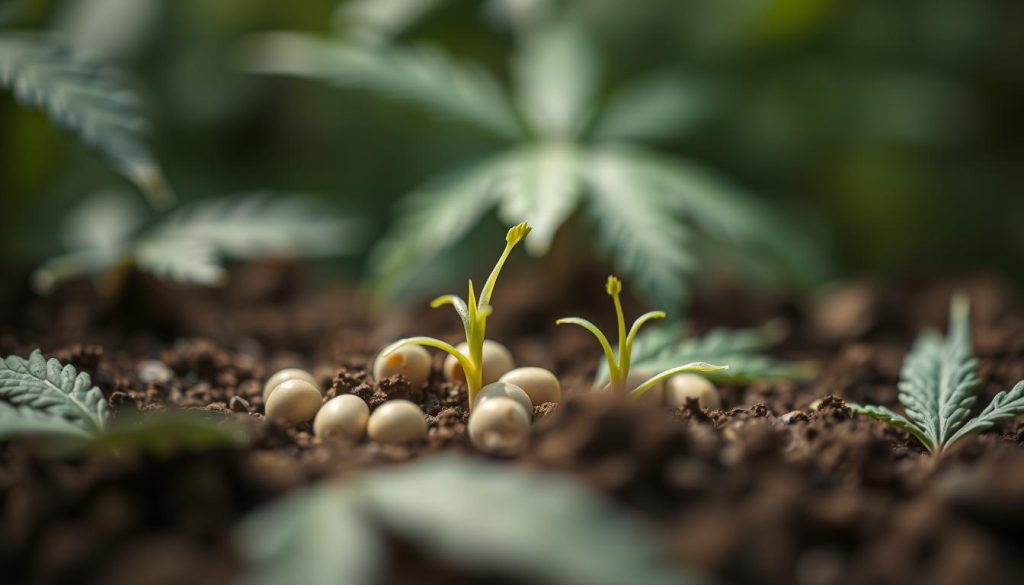 Cannabissamen keimen nicht