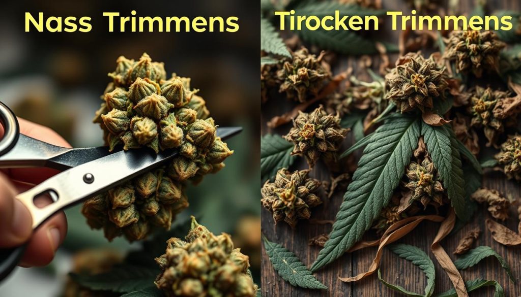 Nass Trimmen vs. Trocken Trimmen