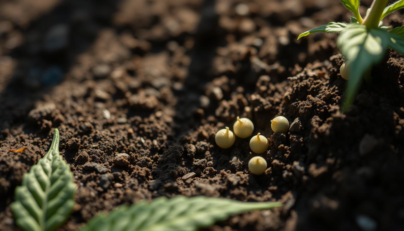 cannabis samen zu tief gepflanzt