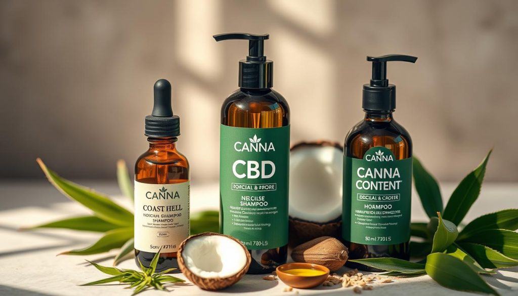 CBD Haarpflege Produktkombination