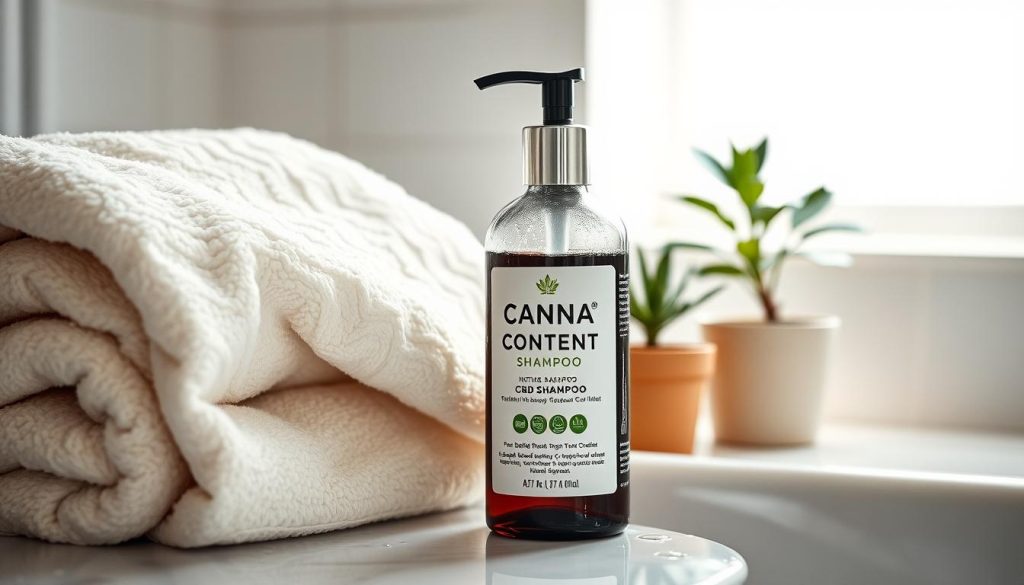 CBD Haarshampoo Anwendung