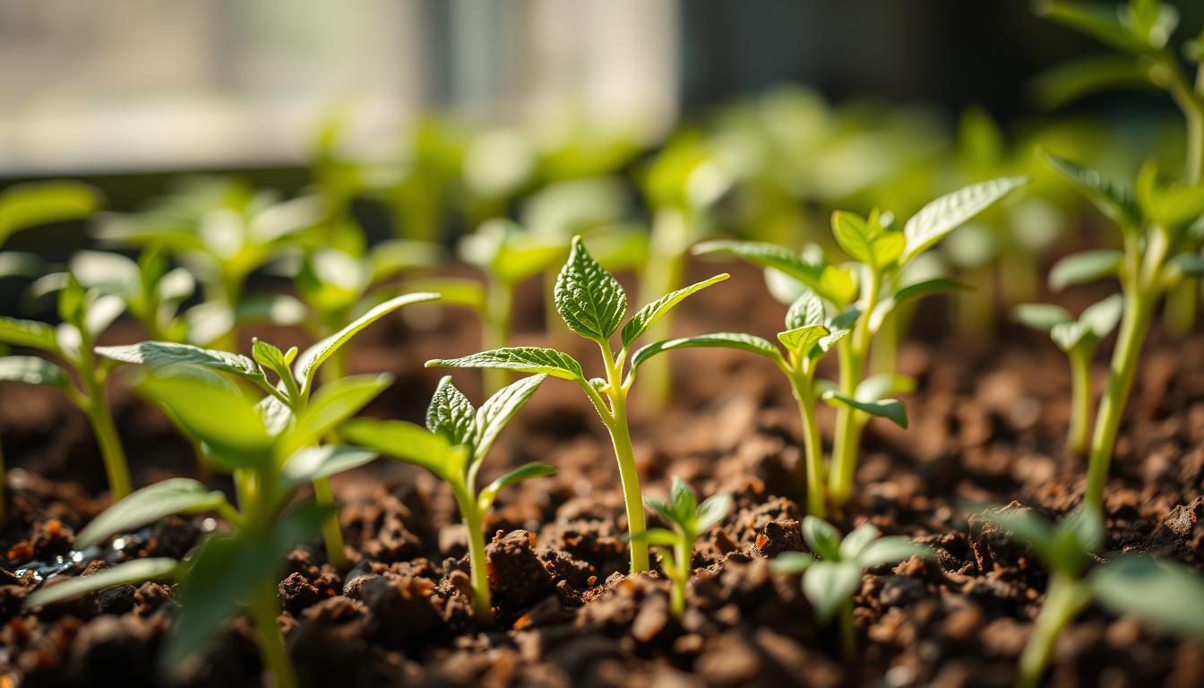 Cannabis Sämlingphase