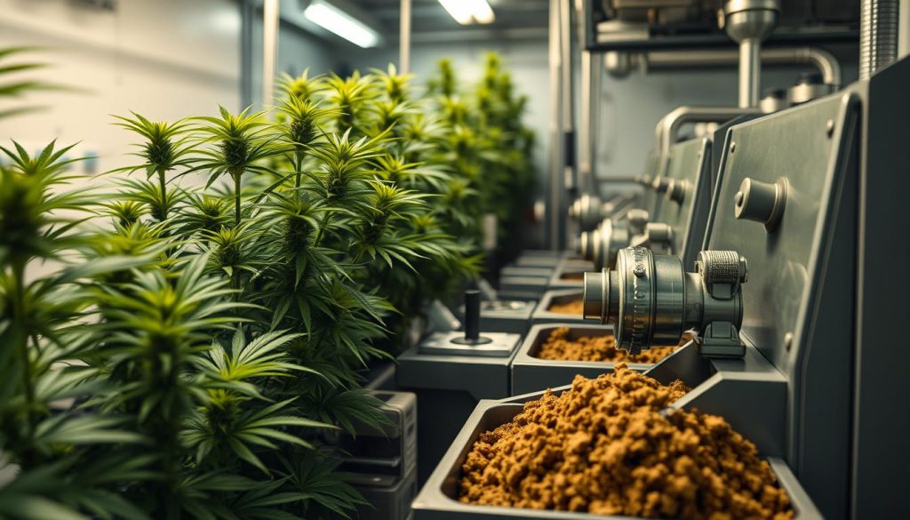 Moderne Cannabis Hasch Herstellung Technologien