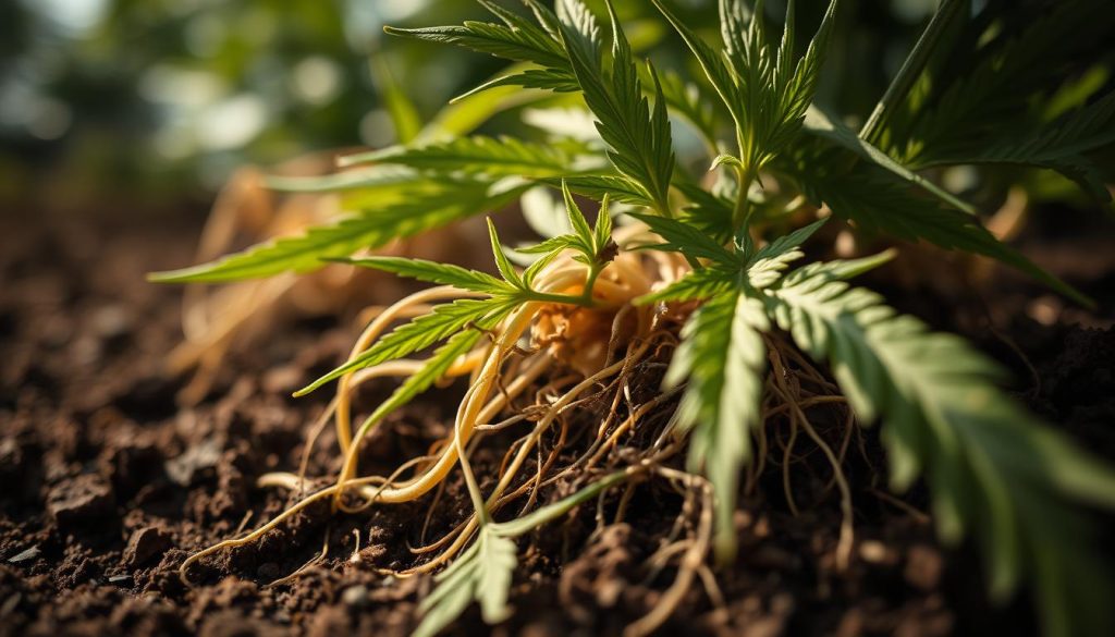 Nährstoffaufnahme bei Cannabisanbau